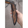 ФІН авторський ніж ручної роботи Alexknifemaker, сталь CPM S125V, 63HRC, купити замовити в Україні